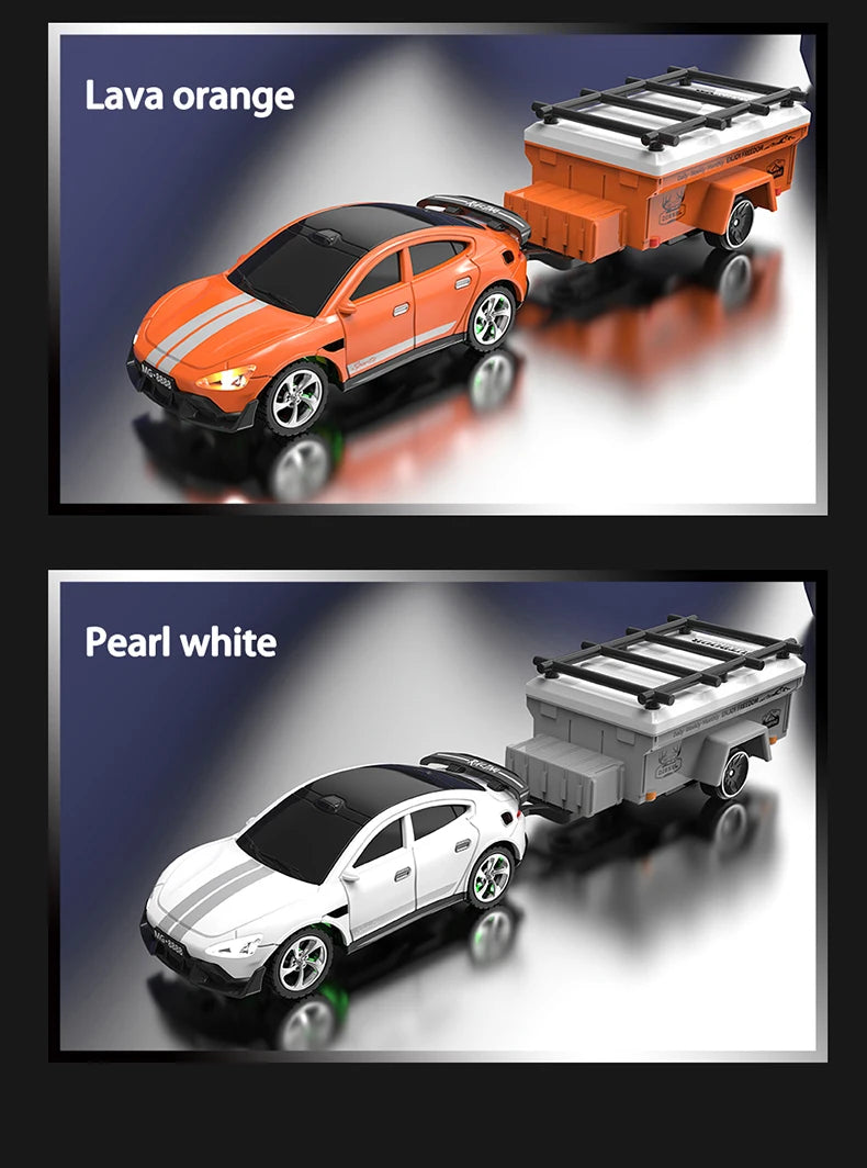 1:64 Alloy Mini RC Drift Car 2.4G Remote Control Toy