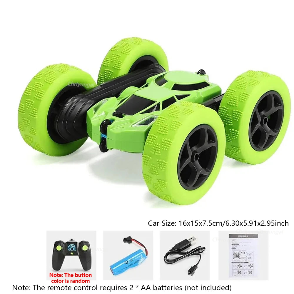 2.4G RC Stunt Car Double Sided Flip 360° Rotation Toy