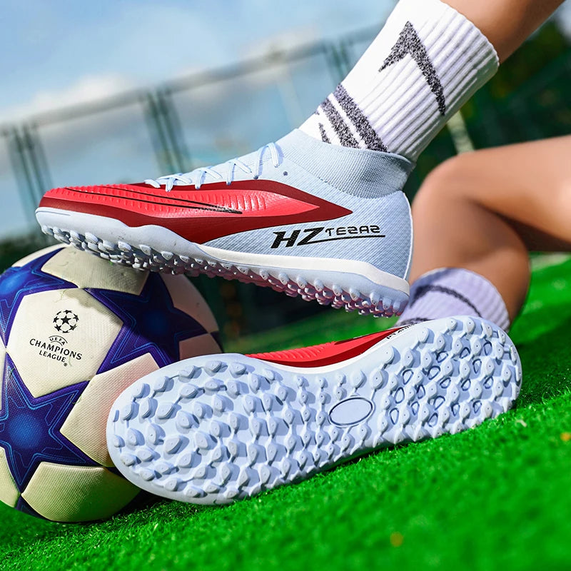 Indoor Turf Soccer Shoes TF Training Football Boots