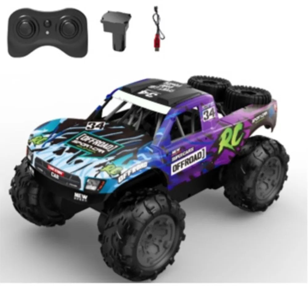 1:14 RC Off-Road Stunt Car 4WD Amphibious Truck
