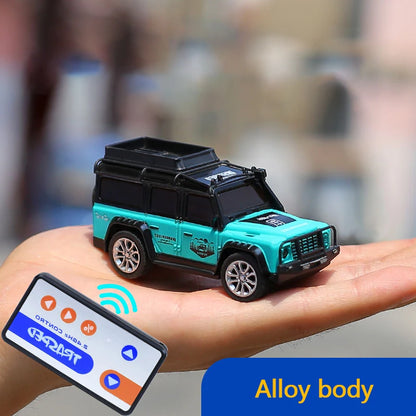 1:64 Mini RC Car Alloy 5-Channel Desktop Toy Vehicle