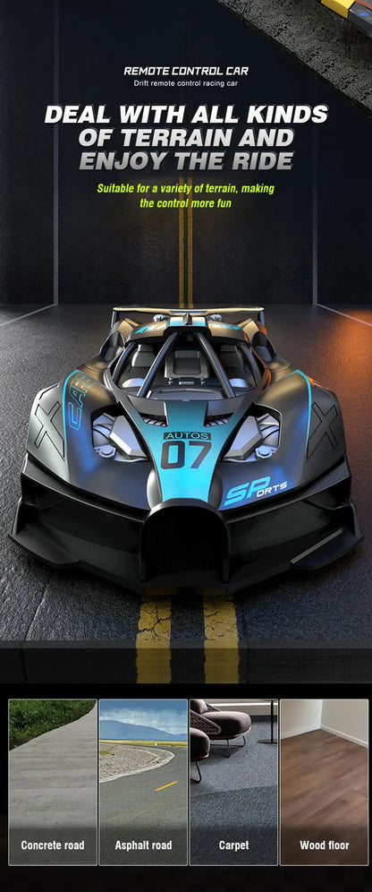 4CH RC High-Speed Drift Electric Sport Car Toy