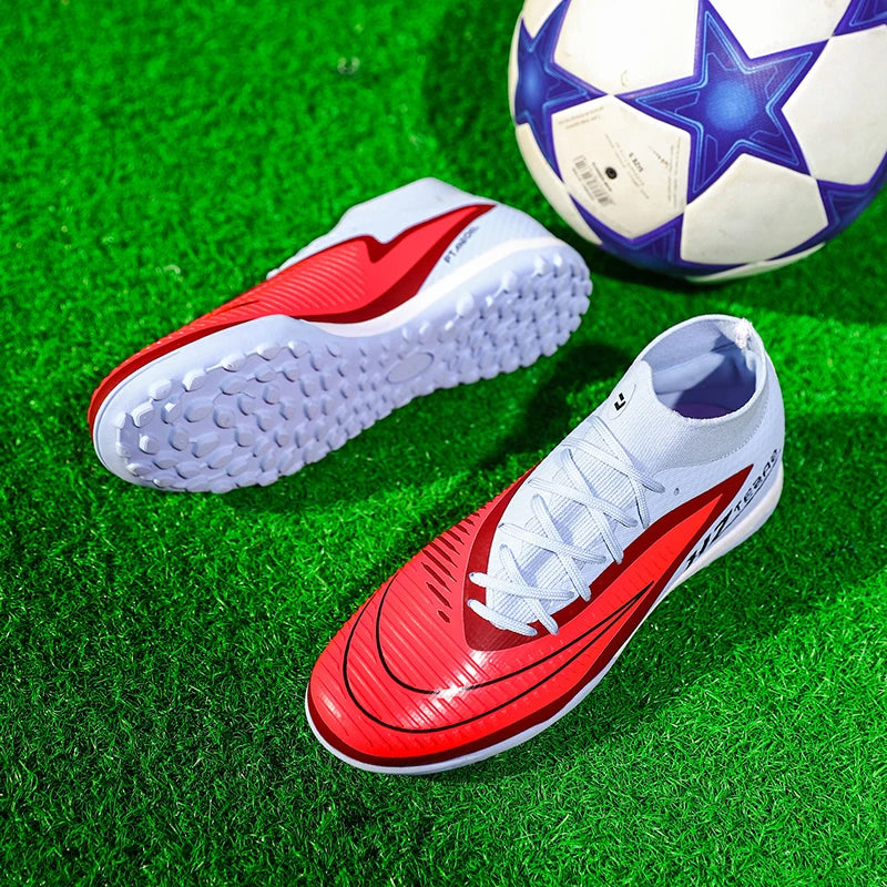 Indoor Turf Soccer Shoes TF Training Football Boots