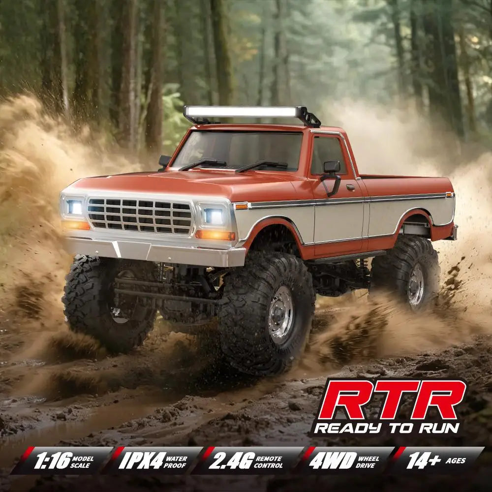 1:16 HBToys RC Crawler 4x4 Off-Road Alloy Drive