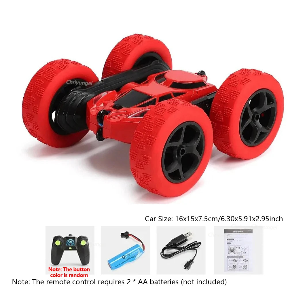 2.4G RC Stunt Car Double Sided Flip 360° Rotation Toy