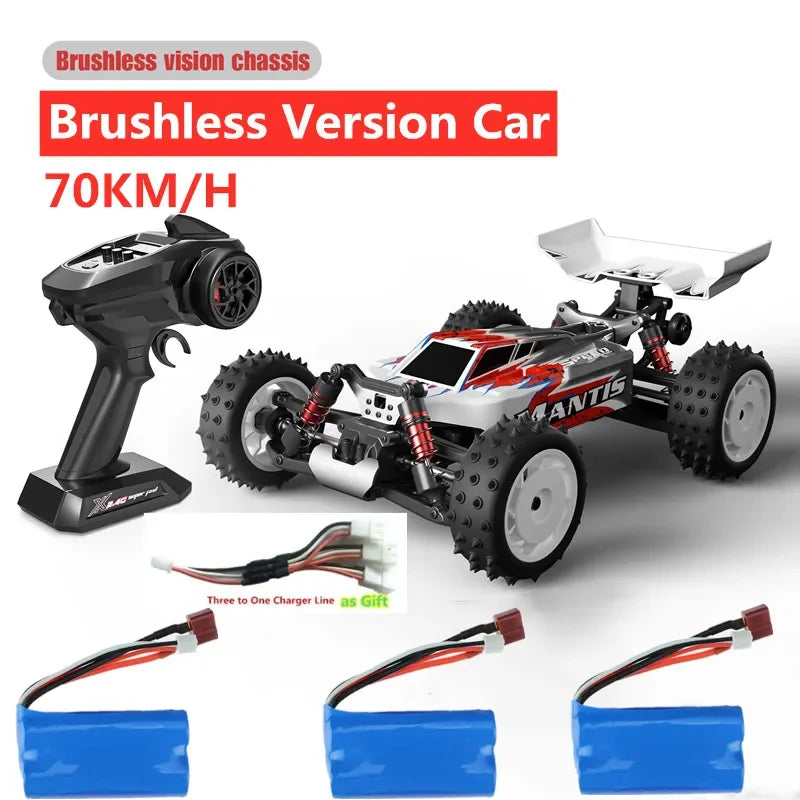 1:16 Brushless RC Car 4WD High-Speed Off-Road Truck