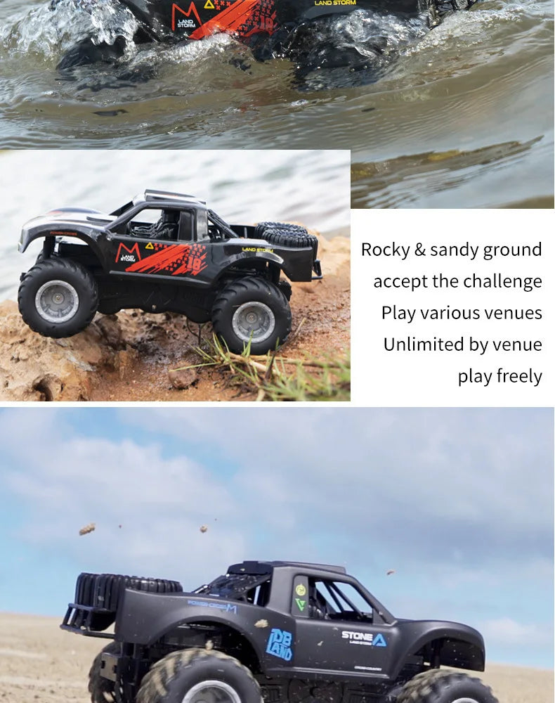 JJRC Q156 4WD Amphibious Off-Road RC Monster Truck