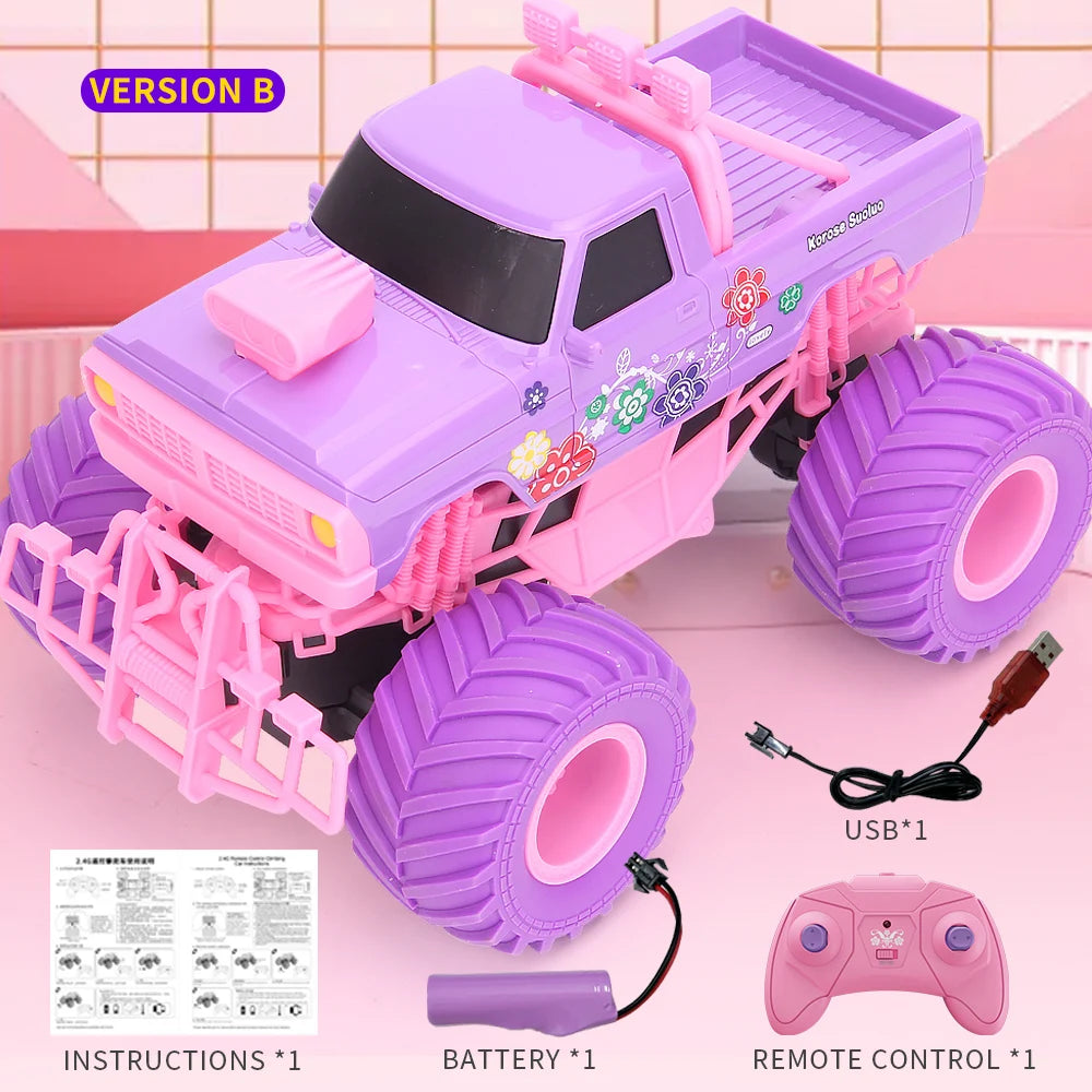 1/12 4WD RC Princess Car Buggy with LED Lights