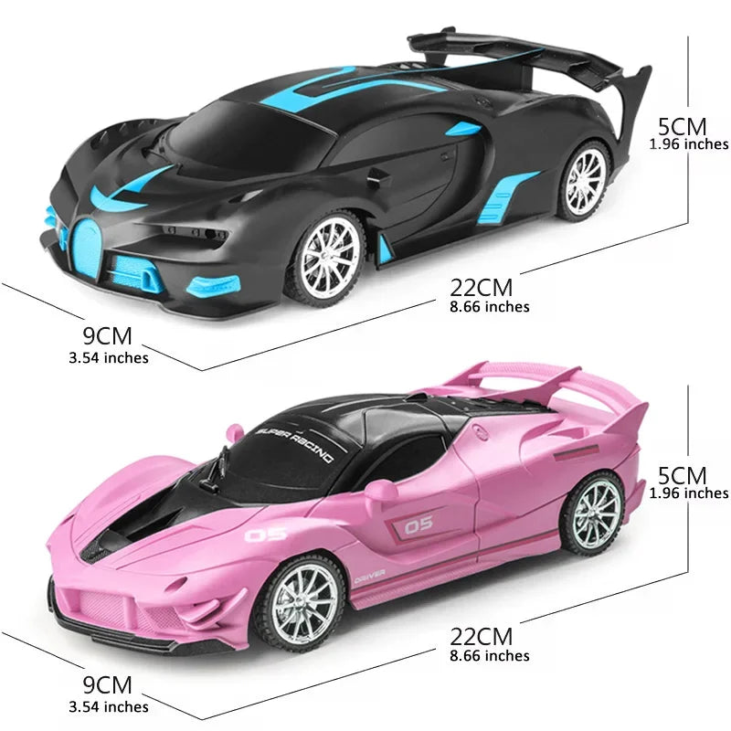1:18 RC Sports Car 2.4G Remote Control LED Toy