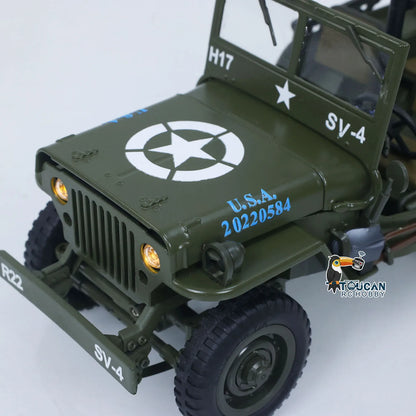 1/16 RC Off-Road 4x4 Military Truck Electric Toy