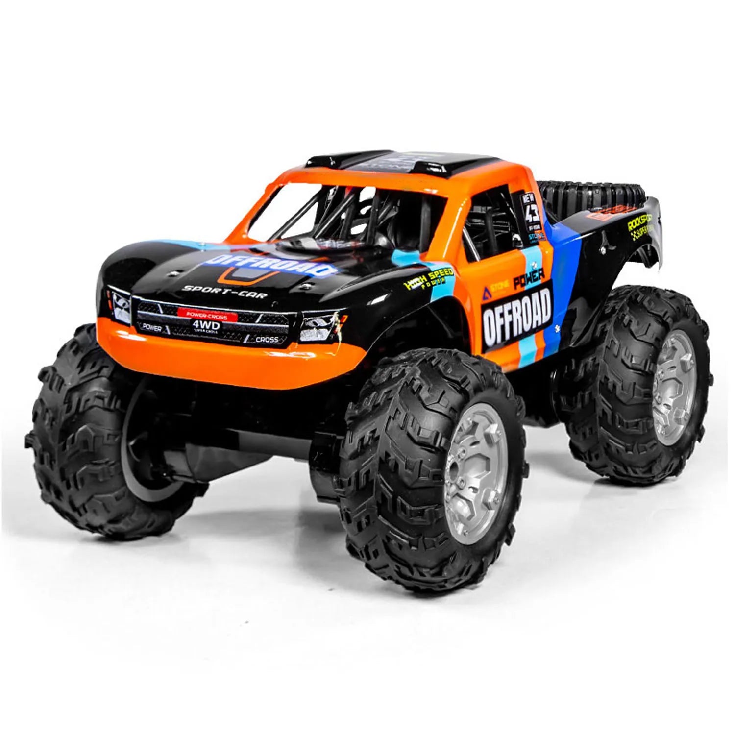 1:14 RC Off-Road Stunt Car 4WD Amphibious Truck