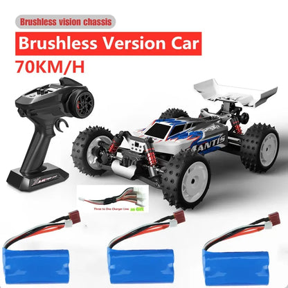 1:16 Brushless RC Car 4WD High-Speed Off-Road Truck