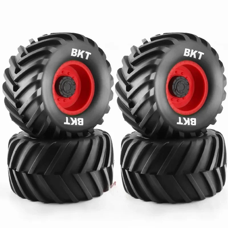 4pcs 133mm RC Monster Truck Tires 12mm Hex Upgrade