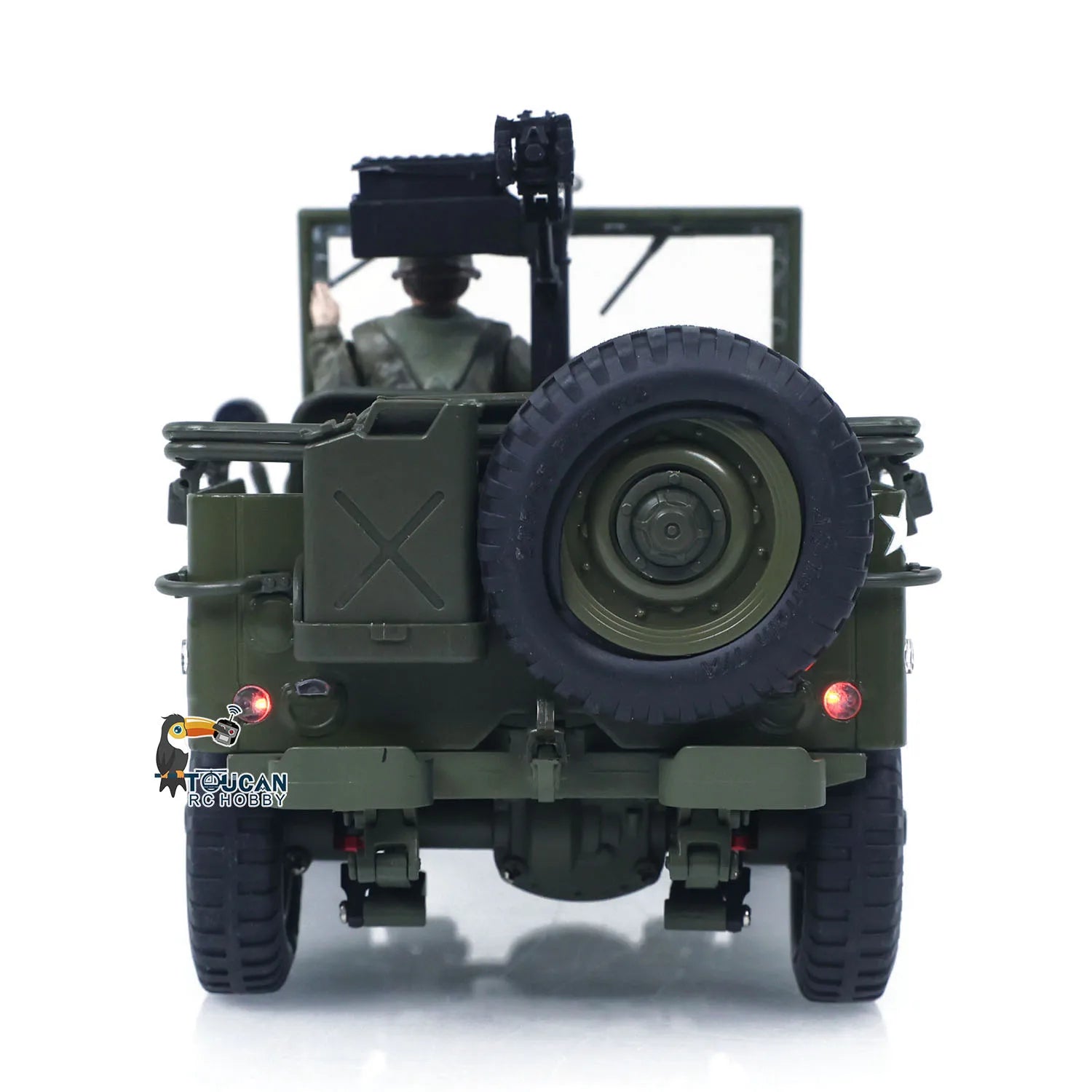 1/16 RC Off-Road 4x4 Military Truck Electric Toy