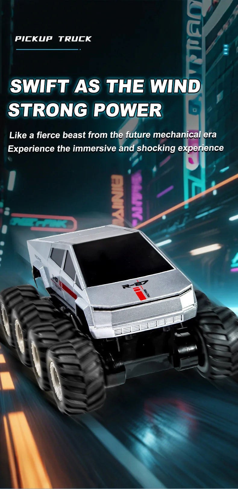 8x8 RC 8WD Amphibious All-Terrain Rescue Truck