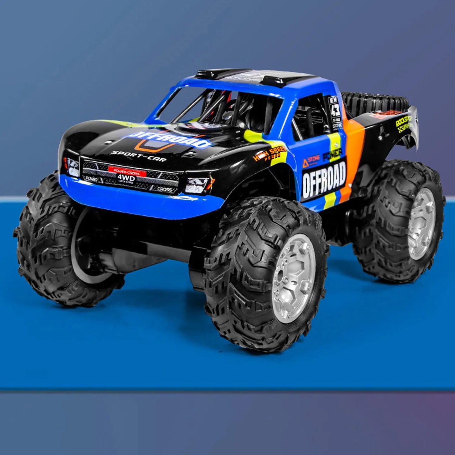 1:14 RC Off-Road Stunt Car 4WD Amphibious Truck