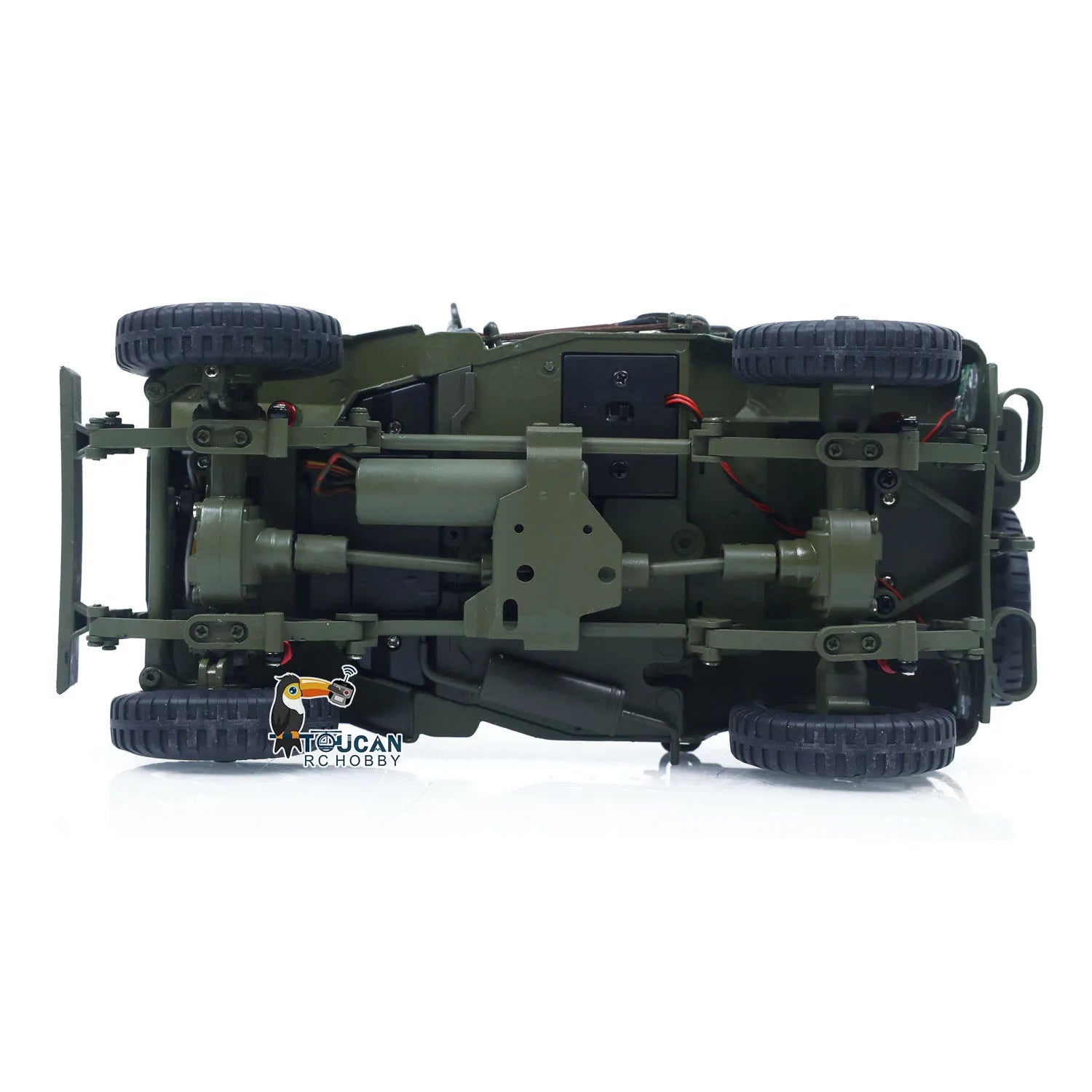 1/16 RC Off-Road 4x4 Military Truck Electric Toy