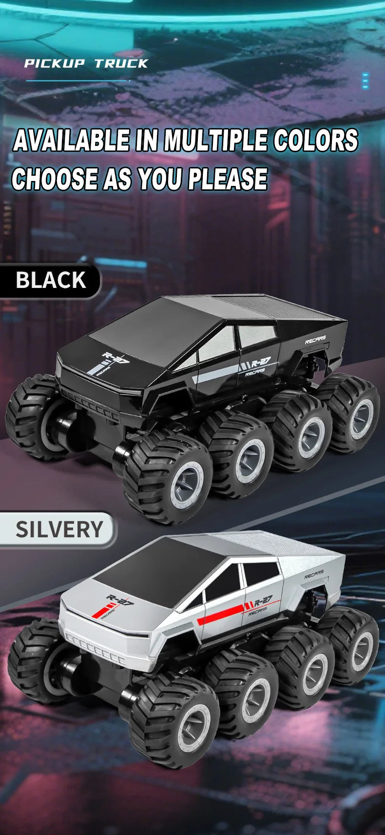 8x8 RC 8WD Amphibious All-Terrain Rescue Truck