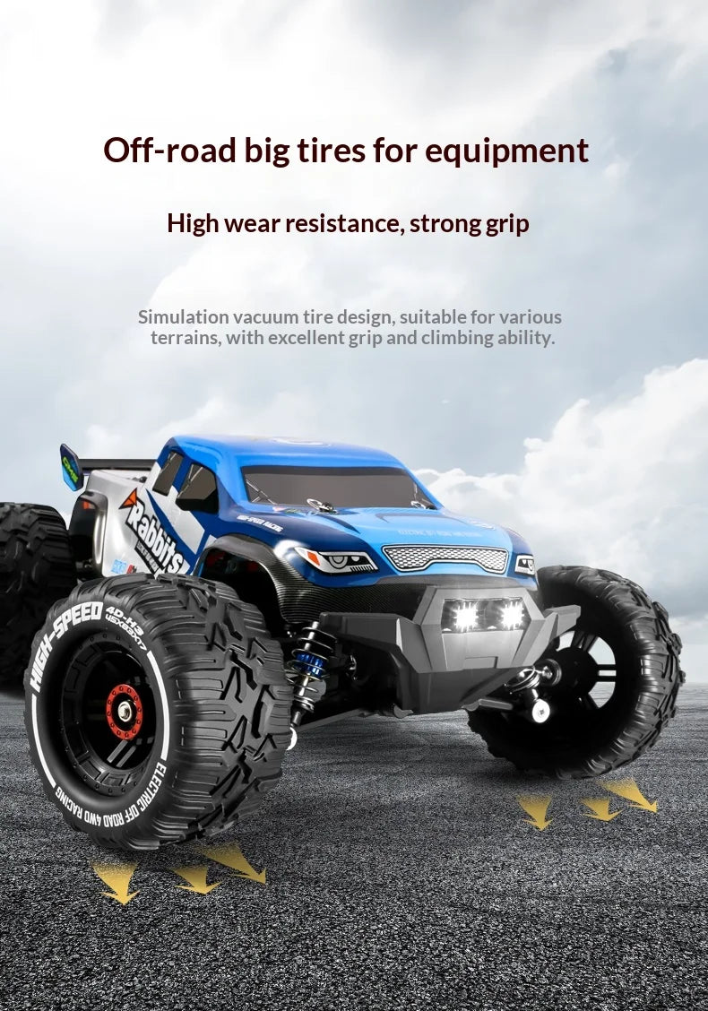 1:14 RC 4x4 Off-Road Monster Truck High-Speed Toy