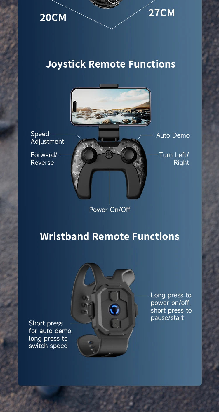 2-in-1 Amphibious RC Car Boat 4WD Waterproof Toy