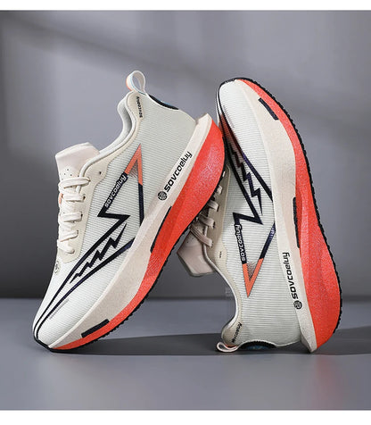 Carbon Plate Running Shoes Breathable Sport Sneakers