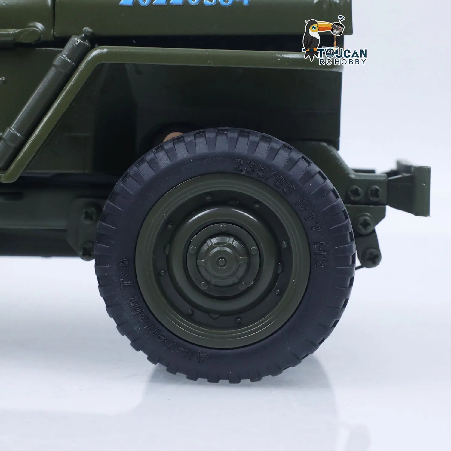 1/16 RC Off-Road 4x4 Military Truck Electric Toy