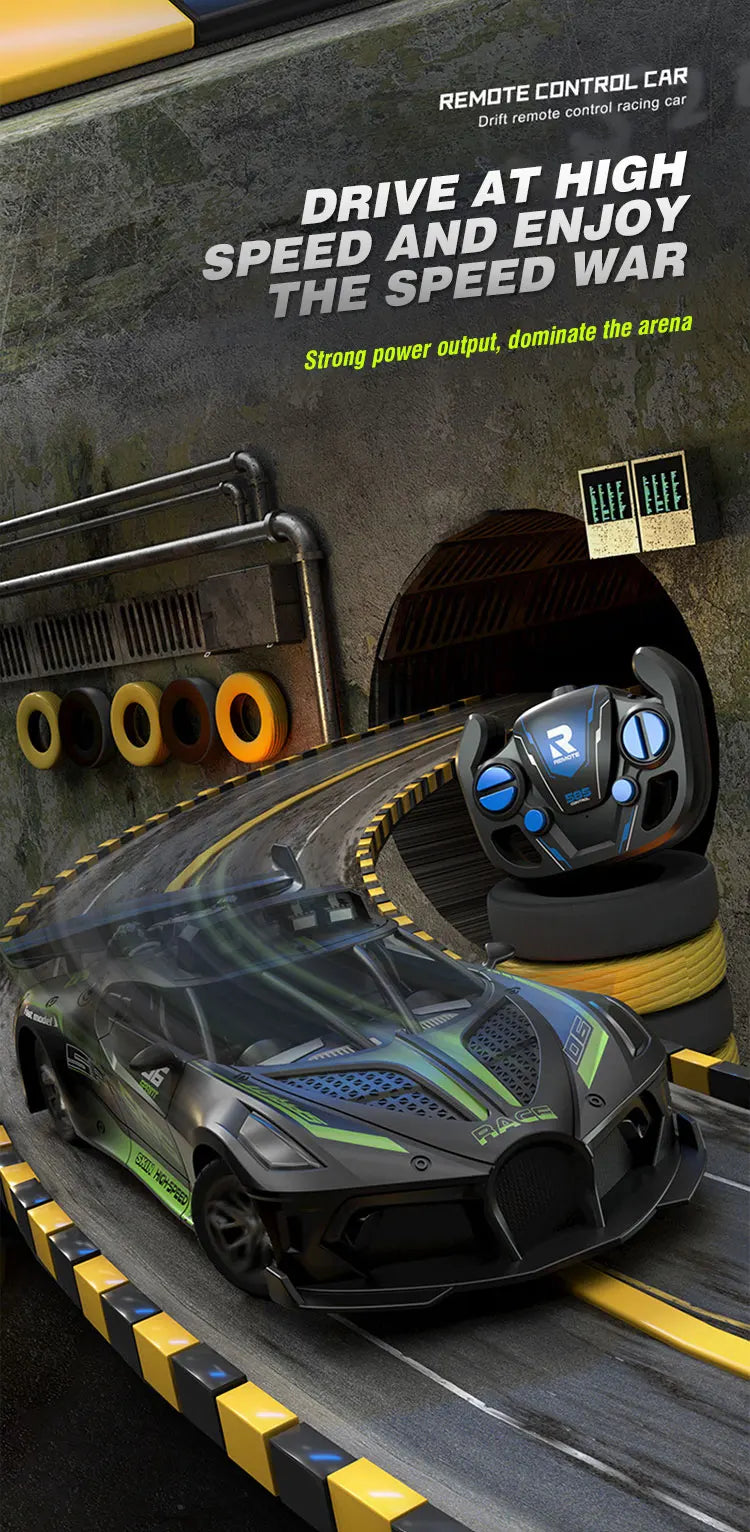 4CH RC High-Speed Drift Electric Sport Car Toy