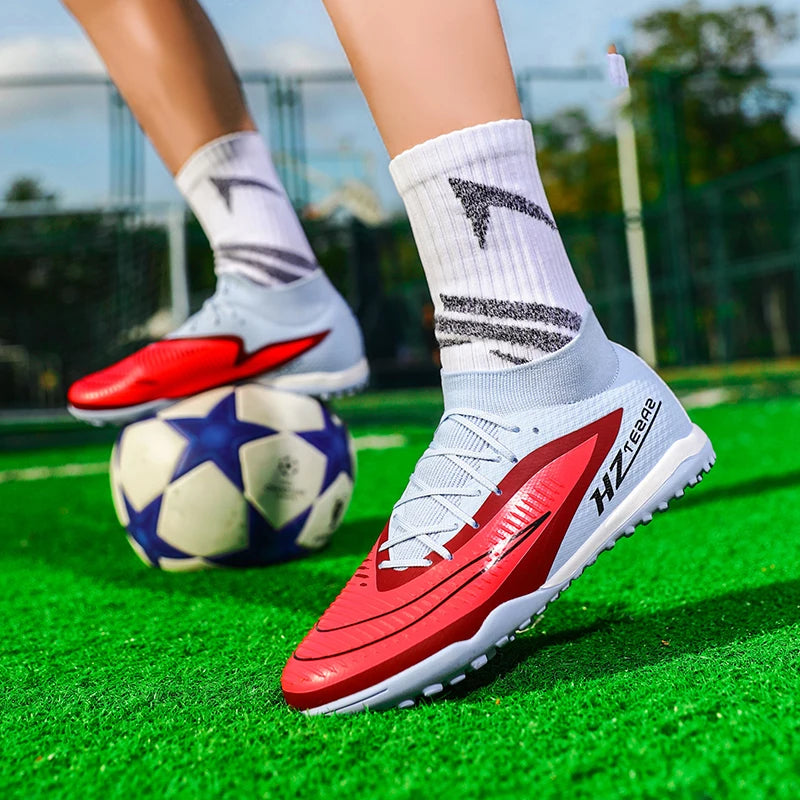 Indoor Turf Soccer Shoes TF Training Football Boots