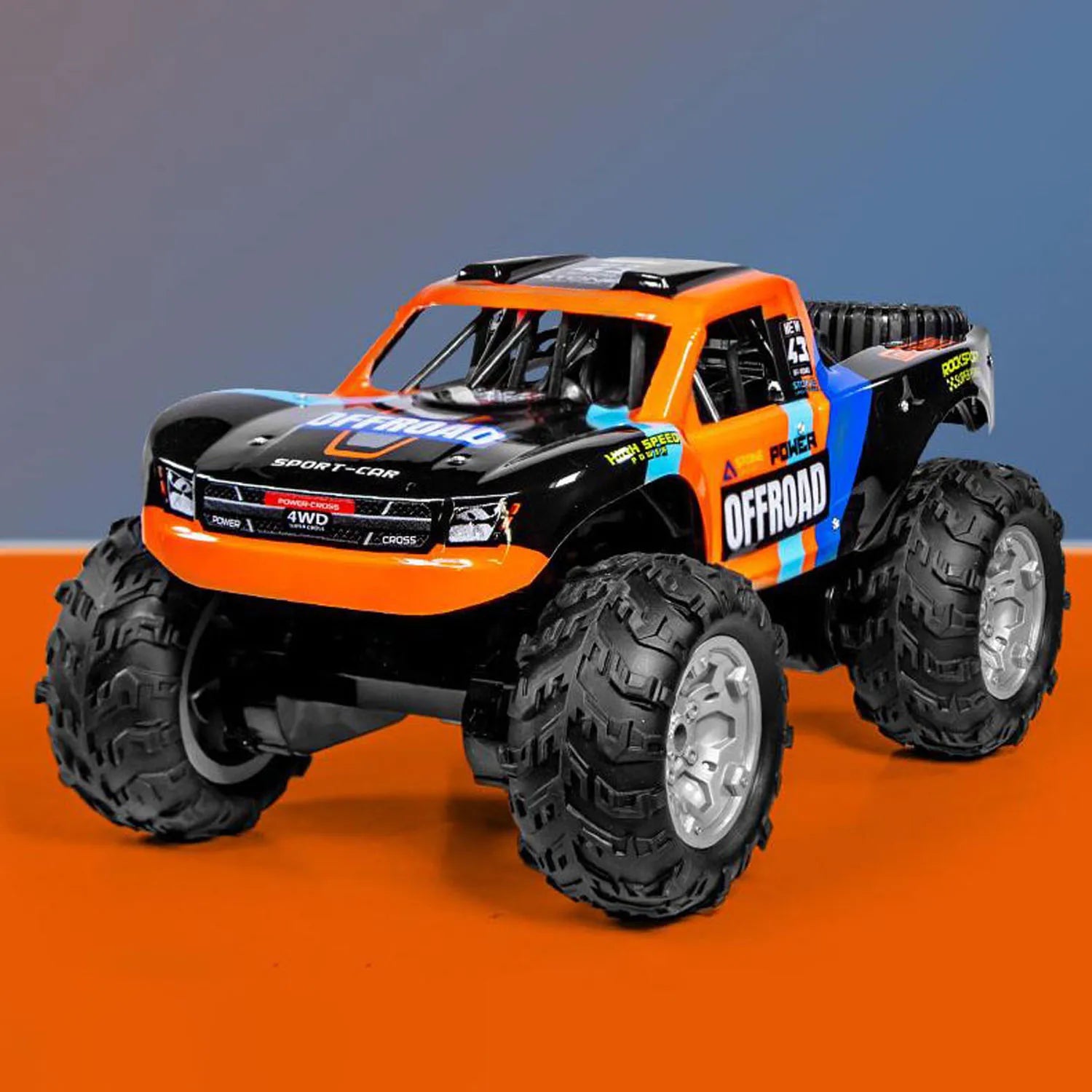1:14 RC Off-Road Stunt Car 4WD Amphibious Truck