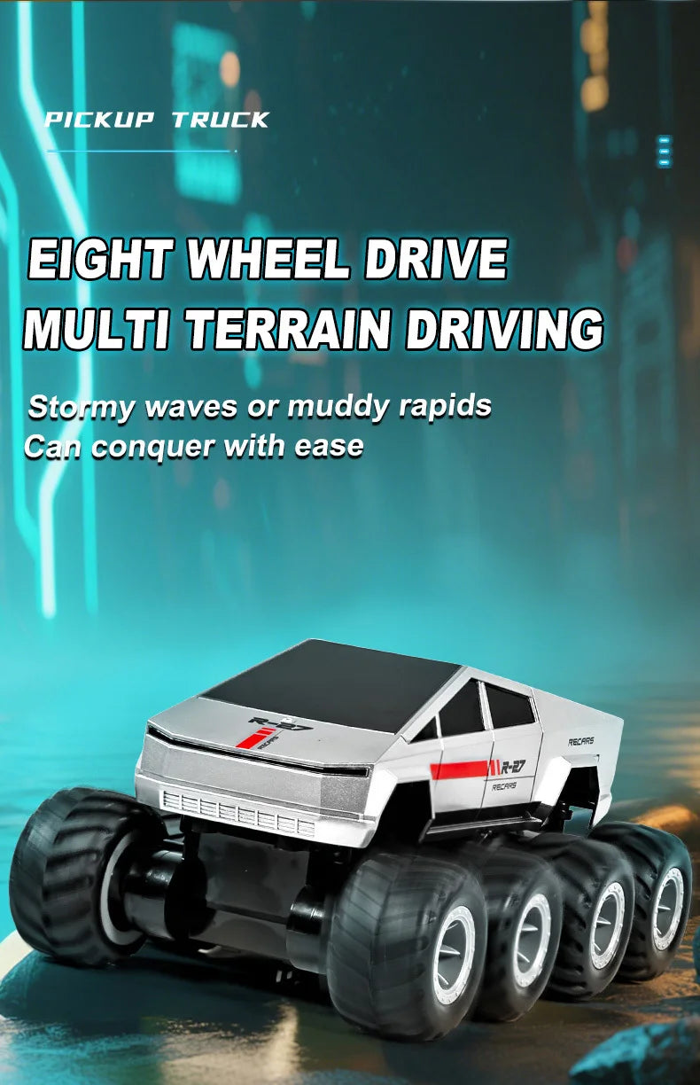 8x8 RC 8WD Amphibious All-Terrain Rescue Truck