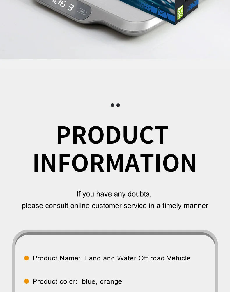 JJRC Q156 4WD Amphibious Off-Road RC Monster Truck