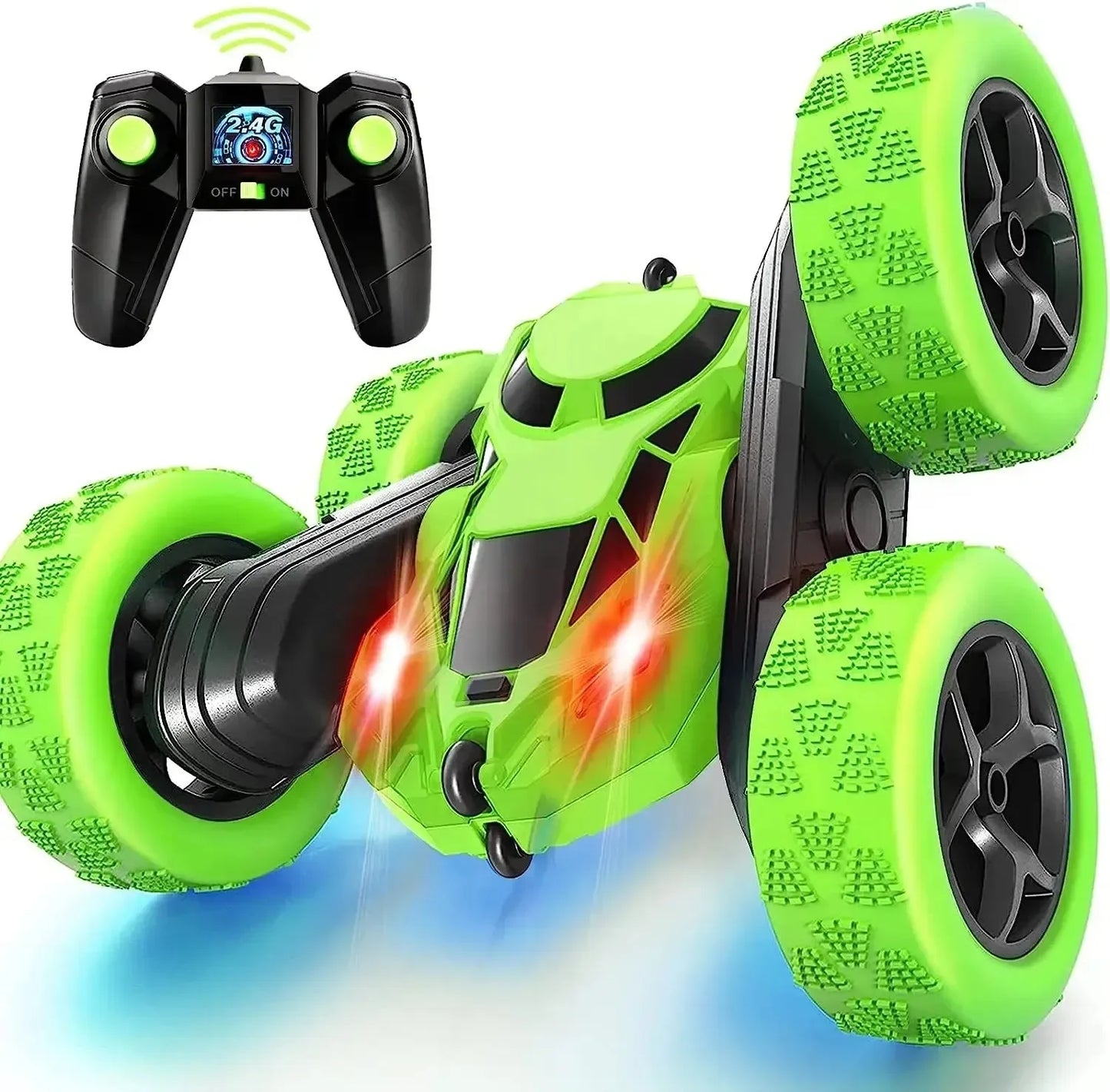 2.4G RC Stunt Car Double Sided Flip 360° Rotation Toy