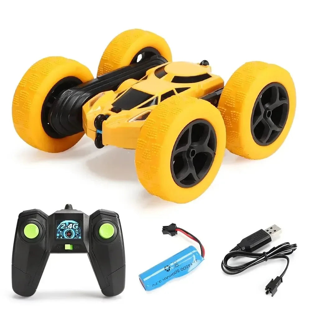 2.4G RC Stunt Car Double Sided Flip 360° Rotation Toy