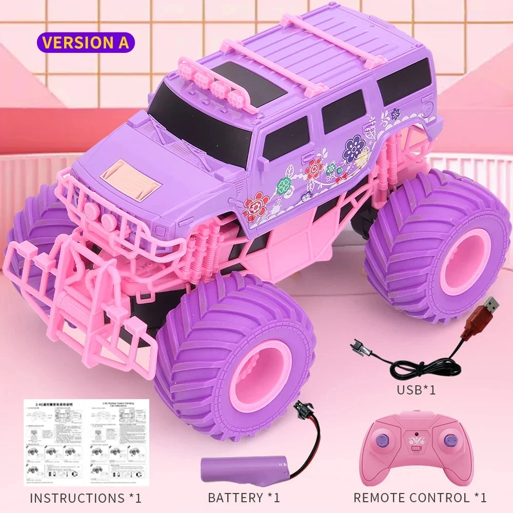 1/12 4WD RC Princess Car Buggy with LED Lights