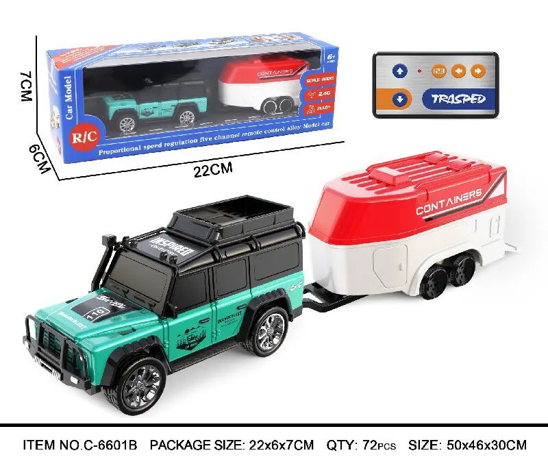 1:64 Mini RC Car Alloy 5-Channel Desktop Toy Vehicle