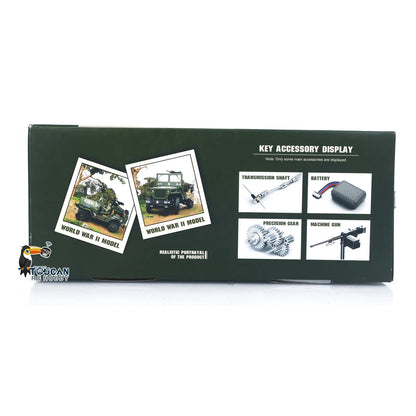 1/16 RC Off-Road 4x4 Military Truck Electric Toy