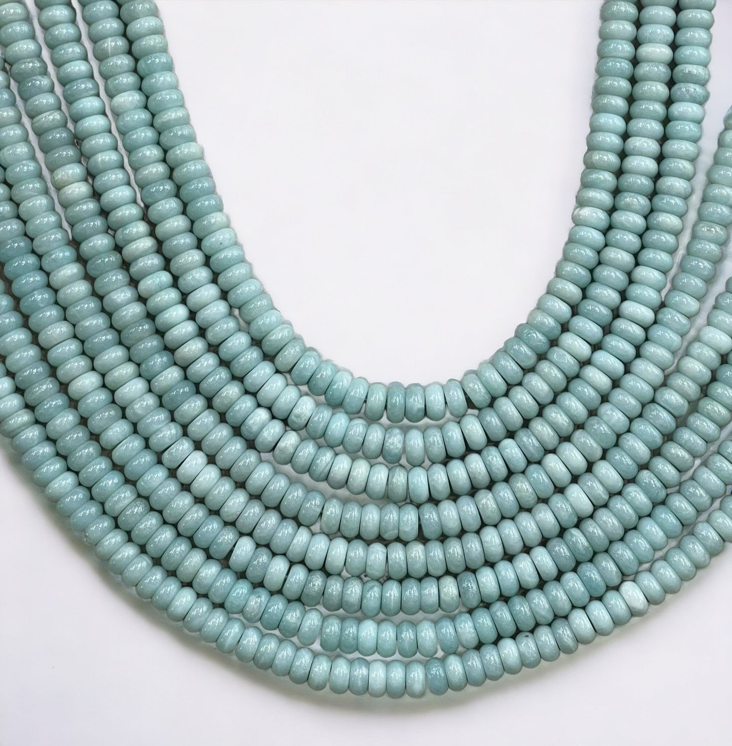 Amazonite Rondelle A Grade 10mm-2
